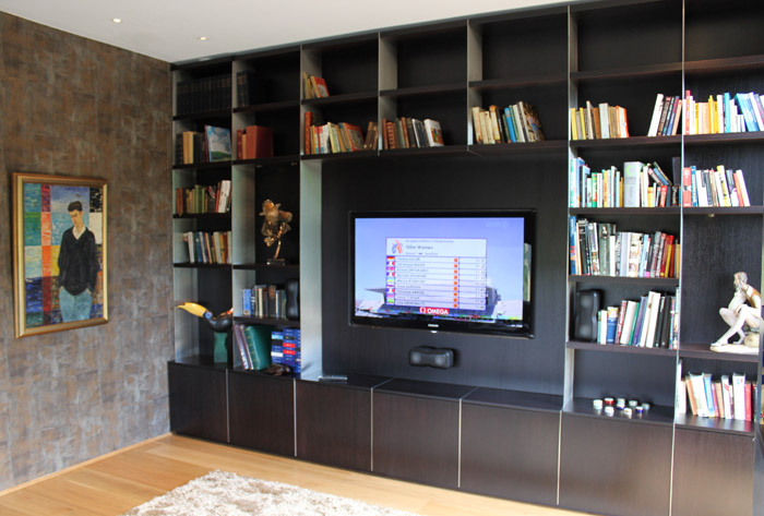 Hand built library