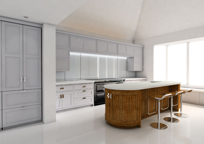 Handbuilt Painted Kitchens by 3rdEdition